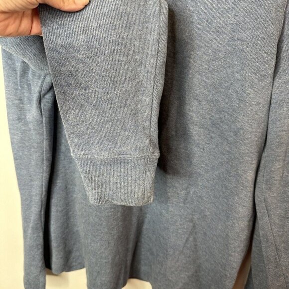 Polo by Ralph Lauren Mens Blue Cotton Mock Neck 1/4 Zip Pullover Sweater Size L - Picture 3 of 9